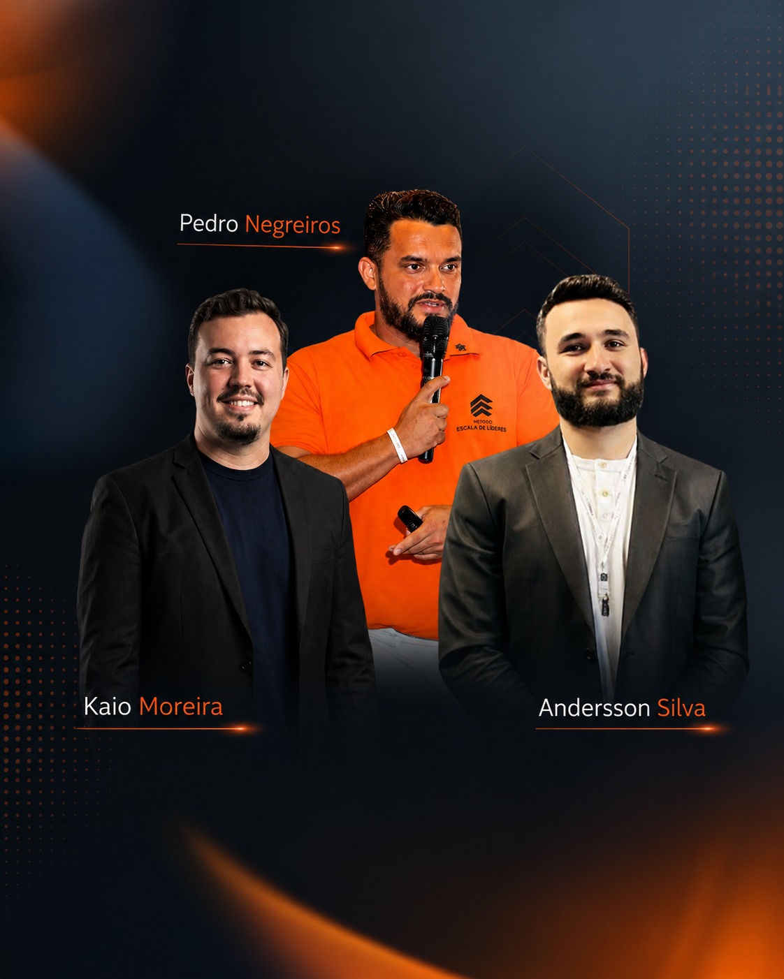 Andersson, Pedro e Kaio